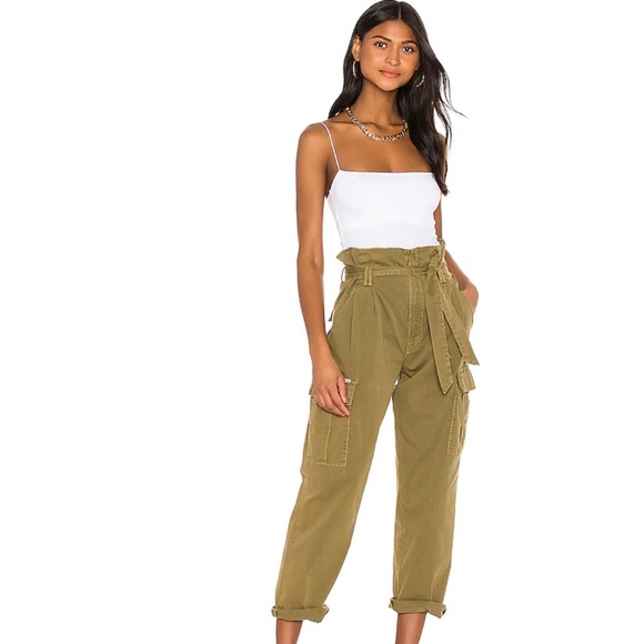 MOTHER Pants - Mother Greaser Paperbag cargo pants 👖